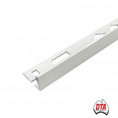 DTA-L Shape Angle-10mm-Aluminium-White-3 m Length
